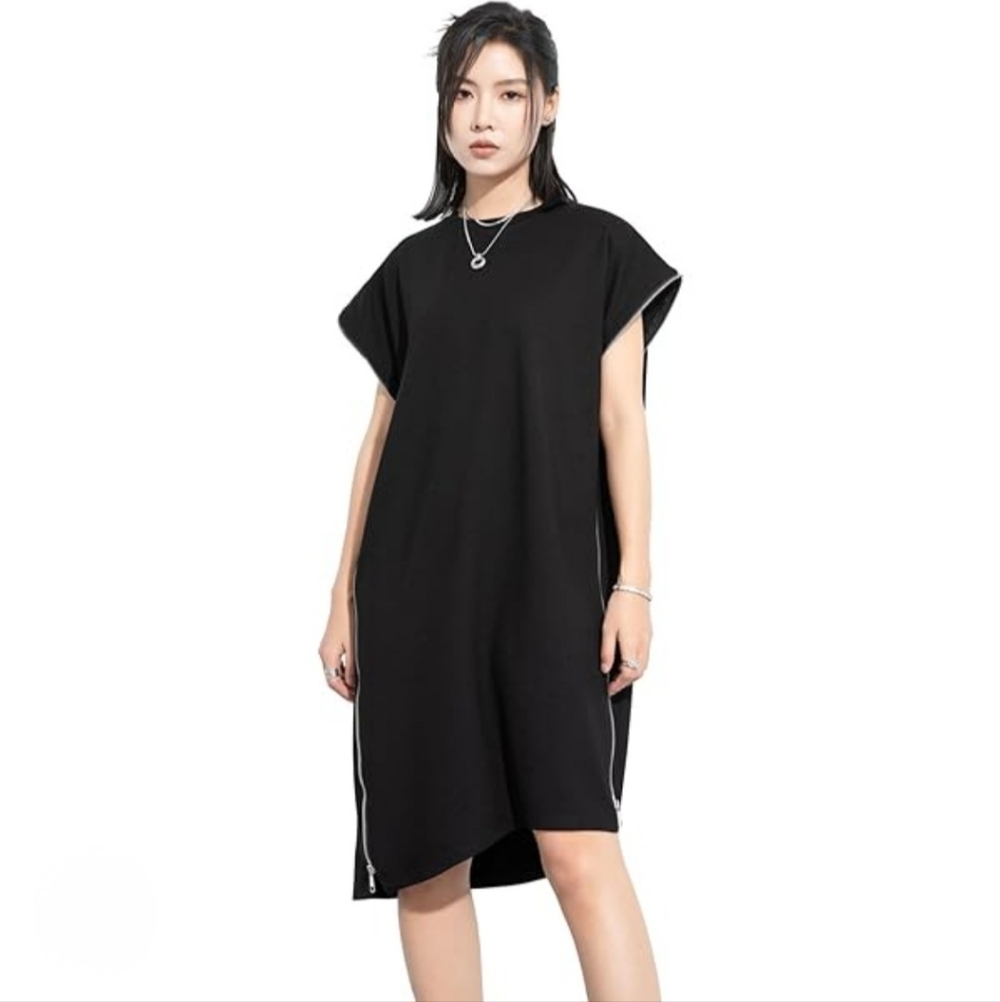 Elegant Black Women's Dress